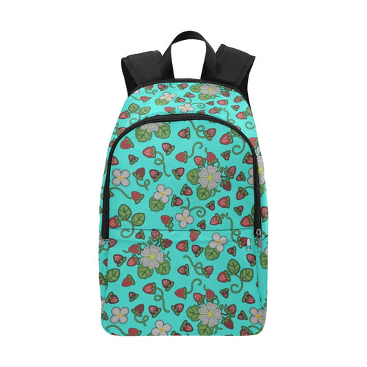 Strawberry Dreams Turquoise Backpack