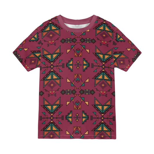Arrow dawn Maroon T-shirt for Men
