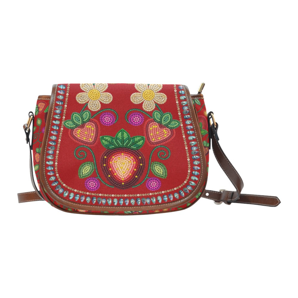Berry Rites Saddle Bag/Large - Red