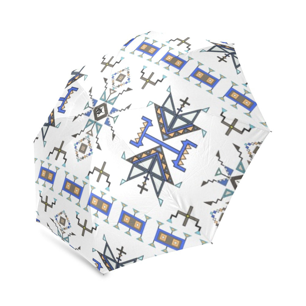 Eagle Strike White Foldable Umbrella