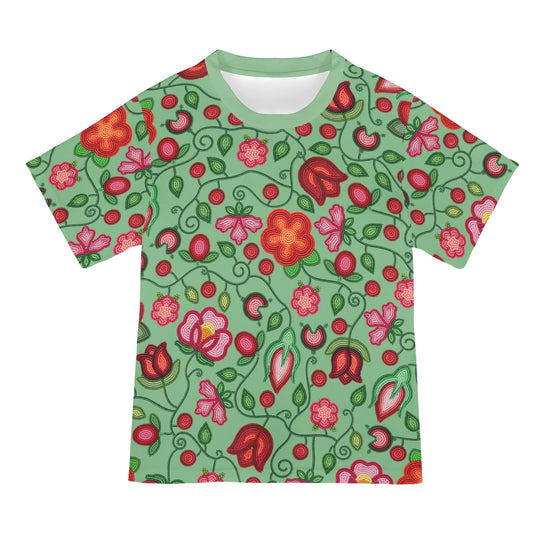 Rose Reverie Green Tee