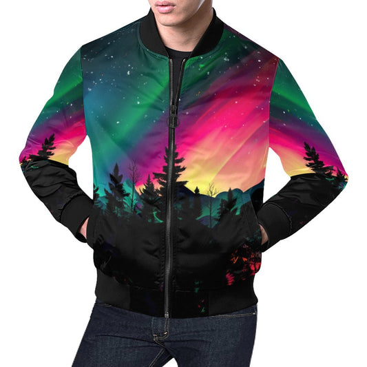 Aurora Medicine Animals Bomber Jacket