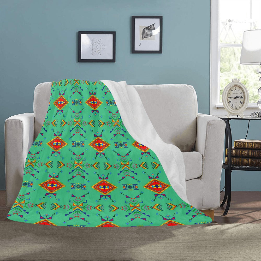 Buffalo Jump Sage Ultra-Soft Micro Fleece Blanket 50"x60"