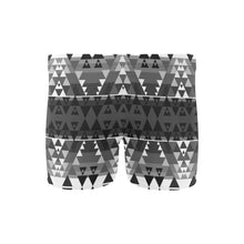 Load image into Gallery viewer, Writing on Stone Black and White Men&#39;s Swimming Trunks
