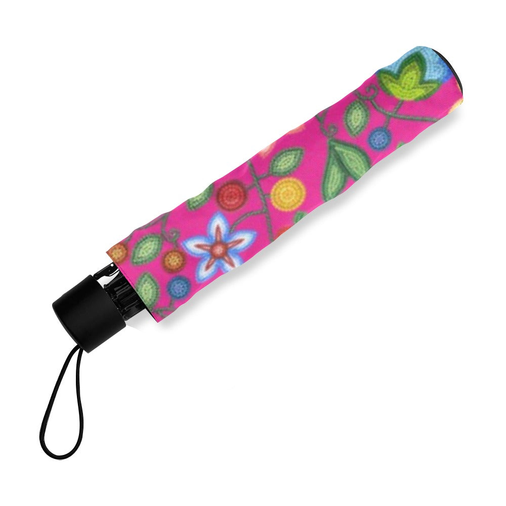 Morning Harmony Pink Foldable Umbrella