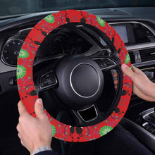 Load image into Gallery viewer, New Growth Vermillion Steering Wheel Cover with Elastic Edge
