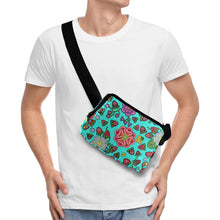 Load image into Gallery viewer, Berry Pop Turquoise Belt Bag
