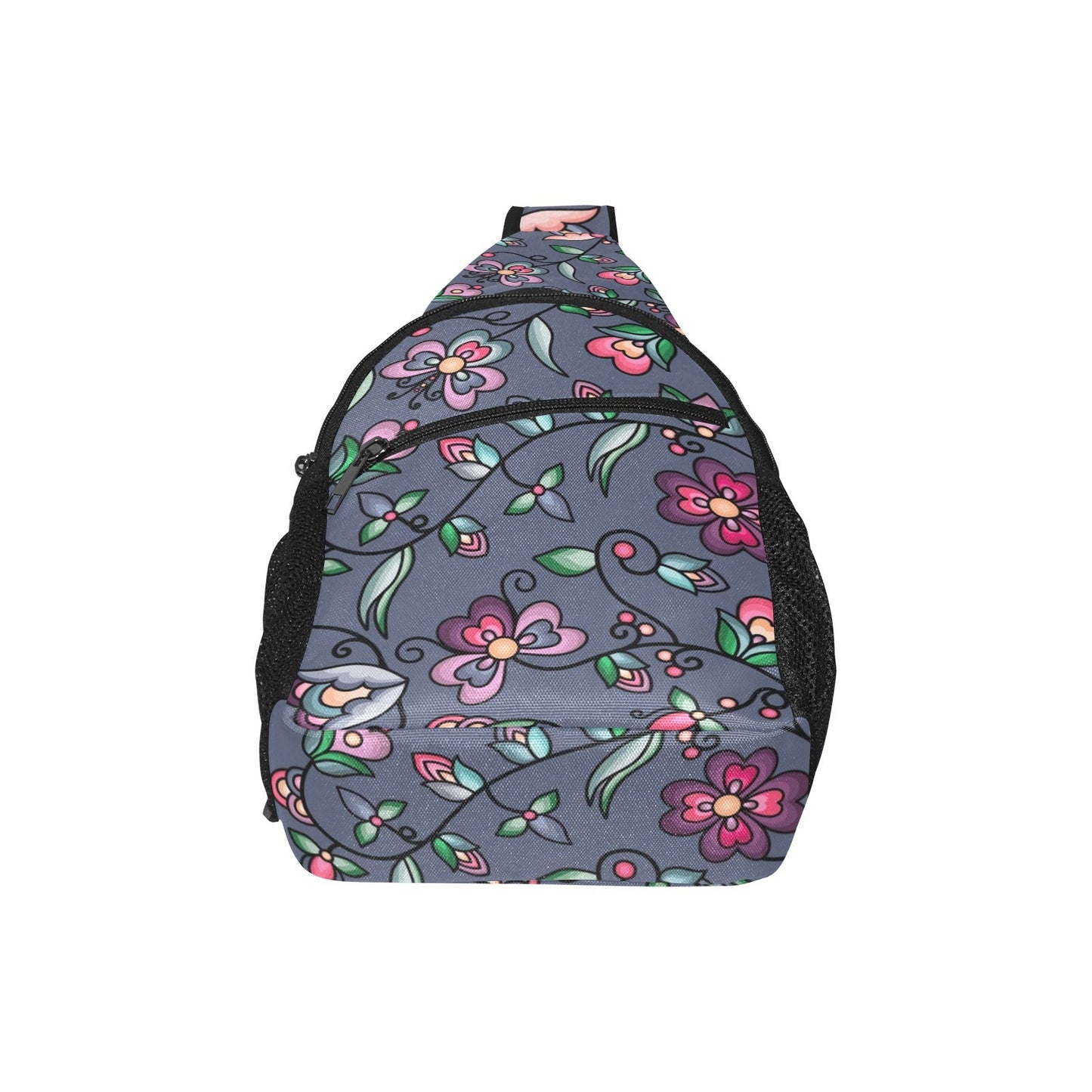 Amber Evening Garland Blue Chest Bag