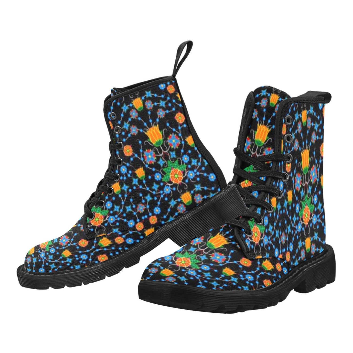 Floral Damask Boots