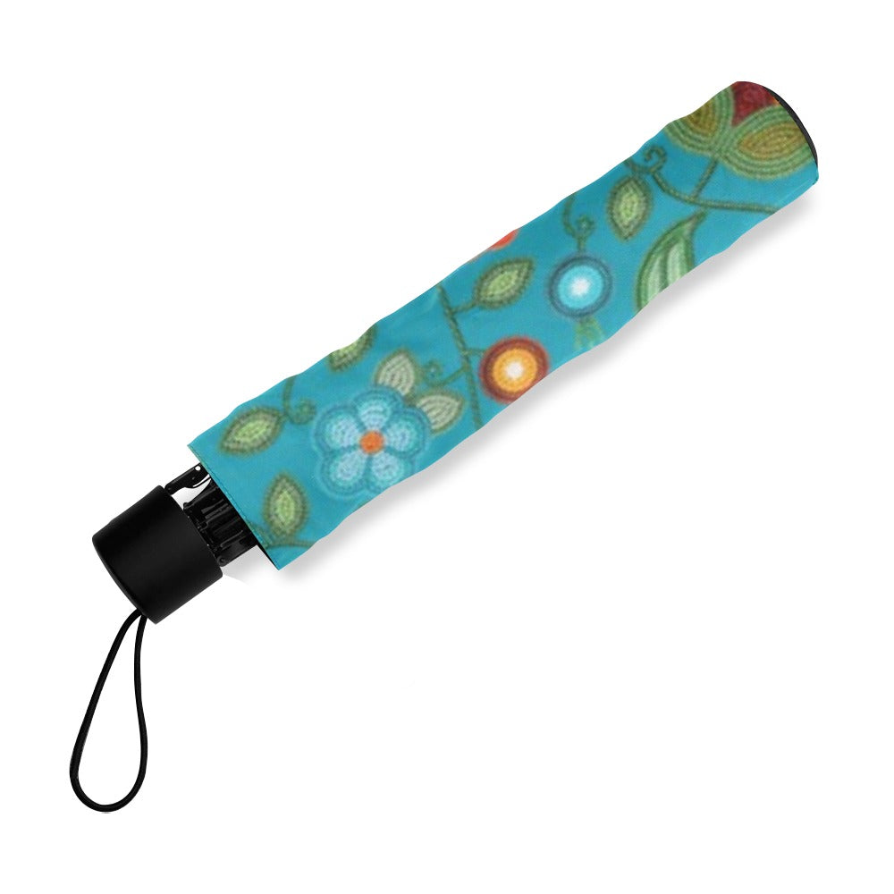 Prairie Fire Petals Ocean Foldable Umbrella