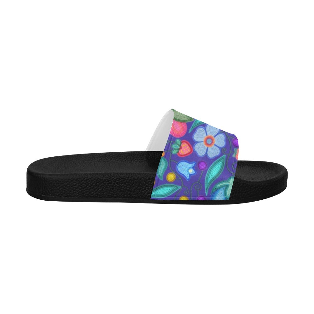 Sweet Offering Indigo Slide Sandals