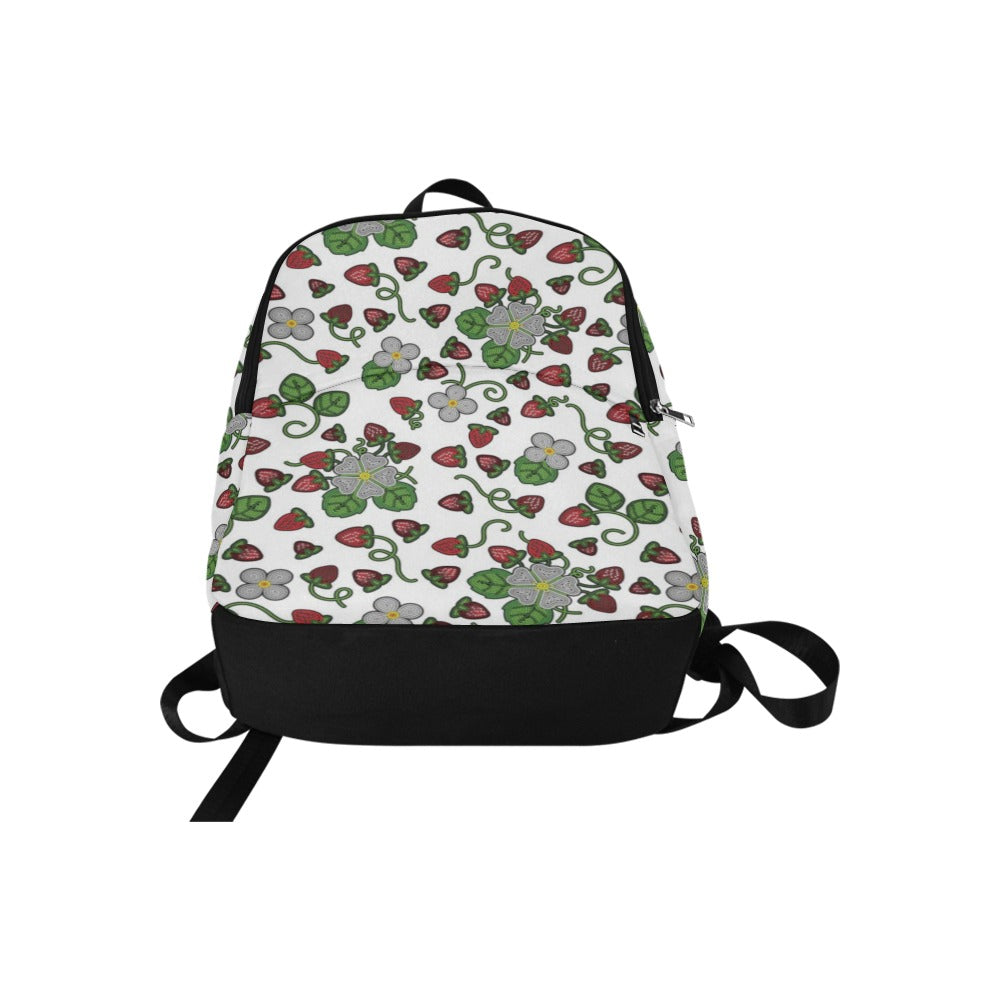 Strawberry Dreams White Backpack