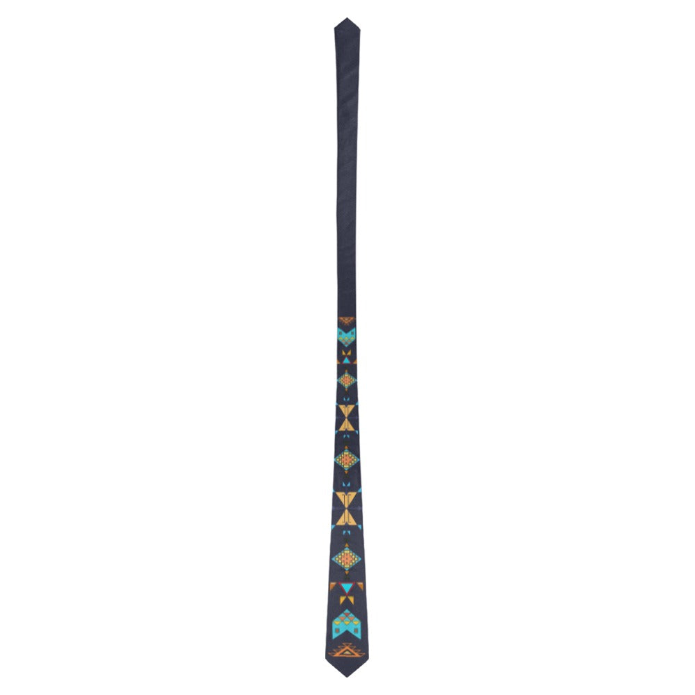 Blooming Spirit Geometric Necktie