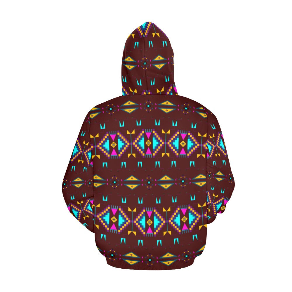 Rite of Passage Pemmican Berry Hoodie for Women