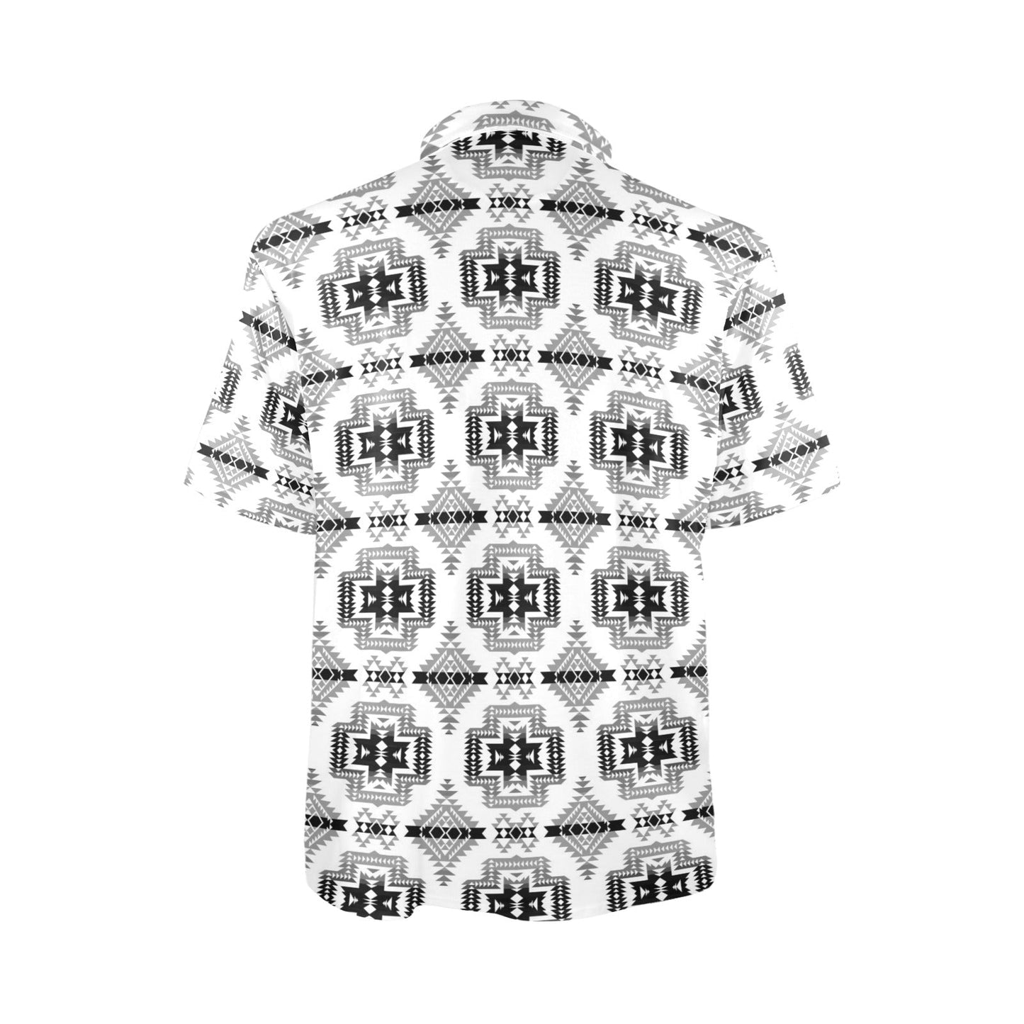 Pretty Blanket White and Black Polo Shirt