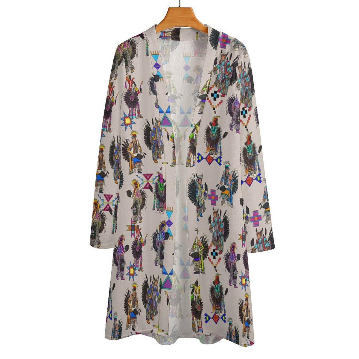 Men's Tradish Dancers Muslin White Cardigan