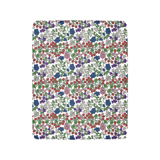 Takwakin Harvest White Ultra-Soft Micro Fleece Blanket 40"x50"