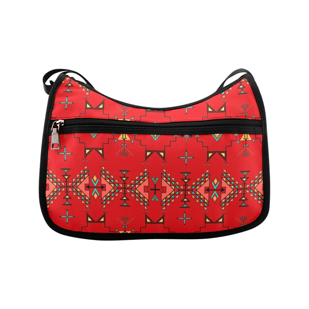 Thunder Flight Red Crossbody Bag