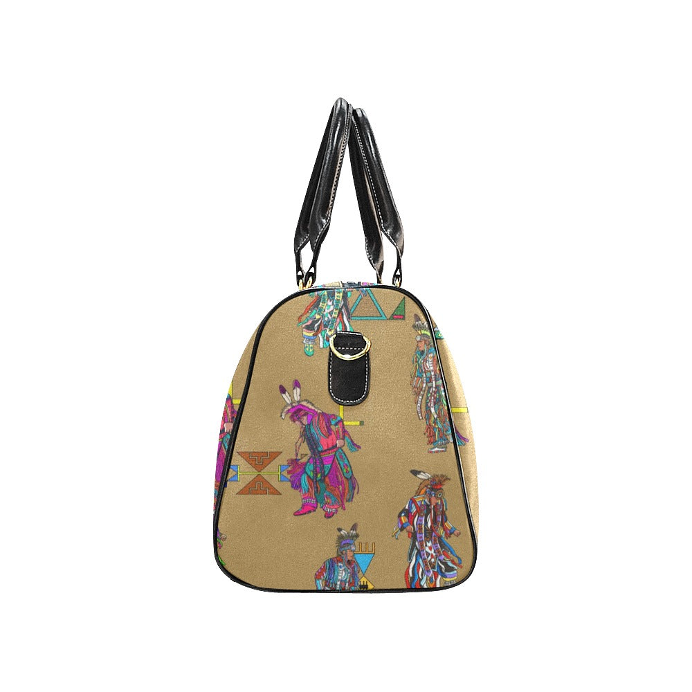 Men's Grass Dancers Earth Small Travel Bag