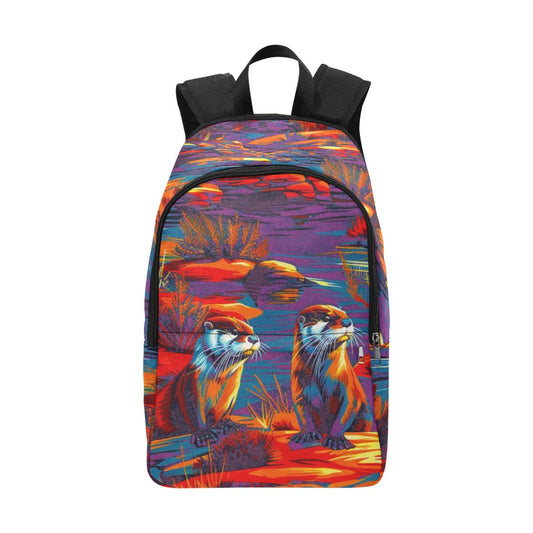 Silly Otters Fabric Backpack for Adult