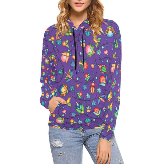 Prairie Plains Spirit Midnight Purple Hoodie for Women