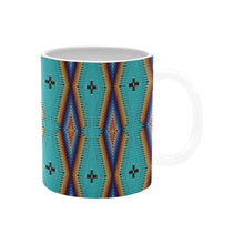 Load image into Gallery viewer, Diamond in the Bluff Turquoise Mug
