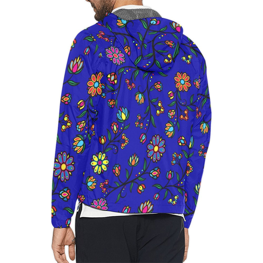Cosmic Whisper Elk Shadow Men's Windbreaker