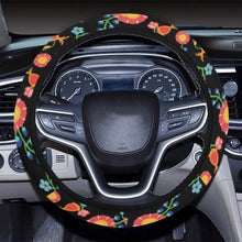 Load image into Gallery viewer, Bee Spring Night Steering Wheel Cover with Elastic Edge
