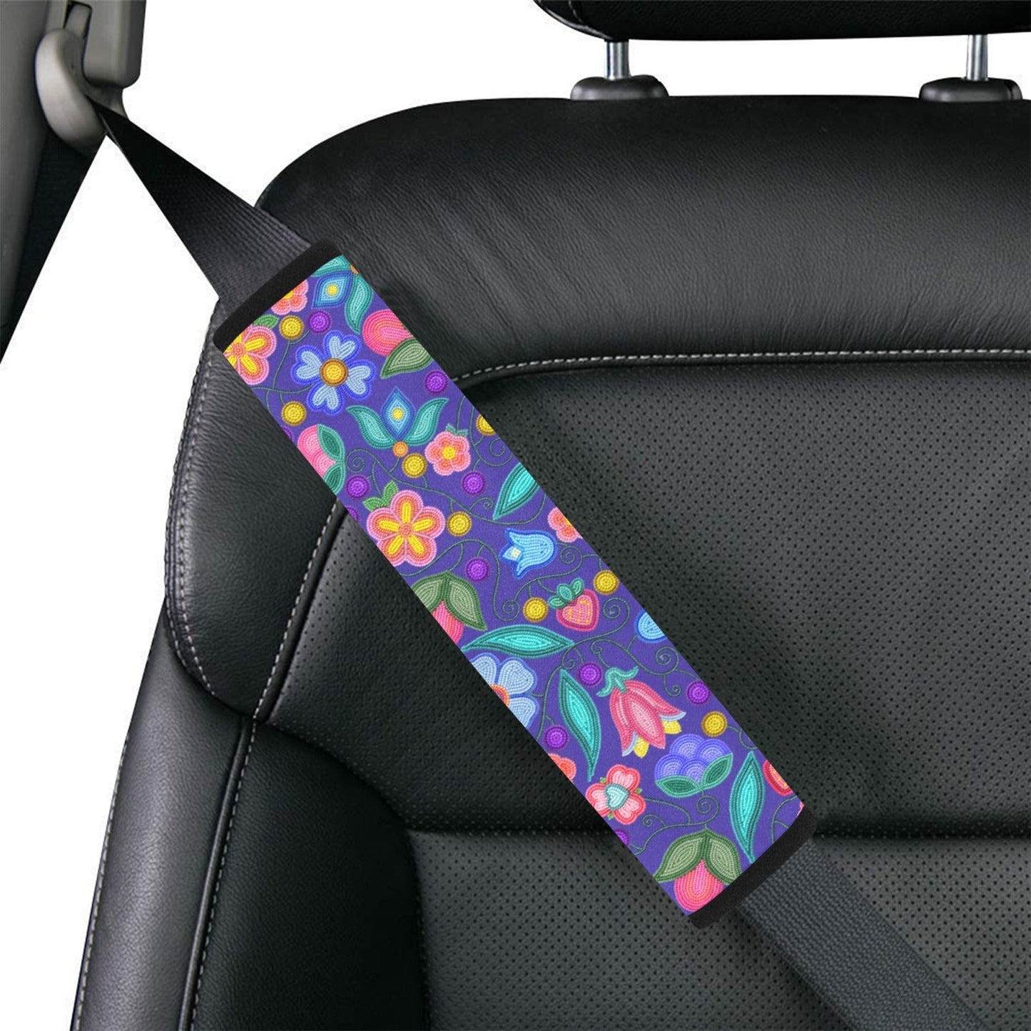 Sweet Offering Indigo Seat Belt Cover