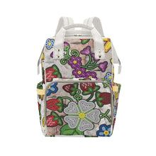 Load image into Gallery viewer, Berry Pop Br Bark Multi-Function Diaper Backpack/Diaper Bag
