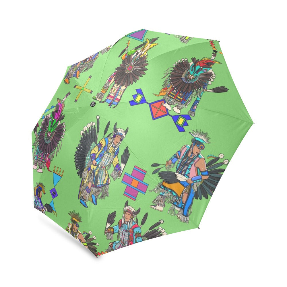 Men's Tradish Dancers Grass Foldable Umbrella