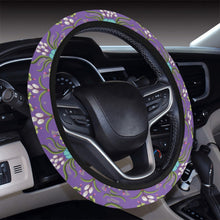 Load image into Gallery viewer, First Bloom Royal Steering Wheel Cover with Elastic Edge
