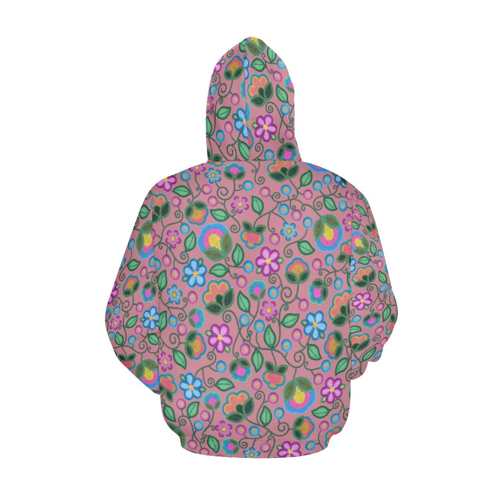 Turquoise Sunbeam Peach Hoodie for Men