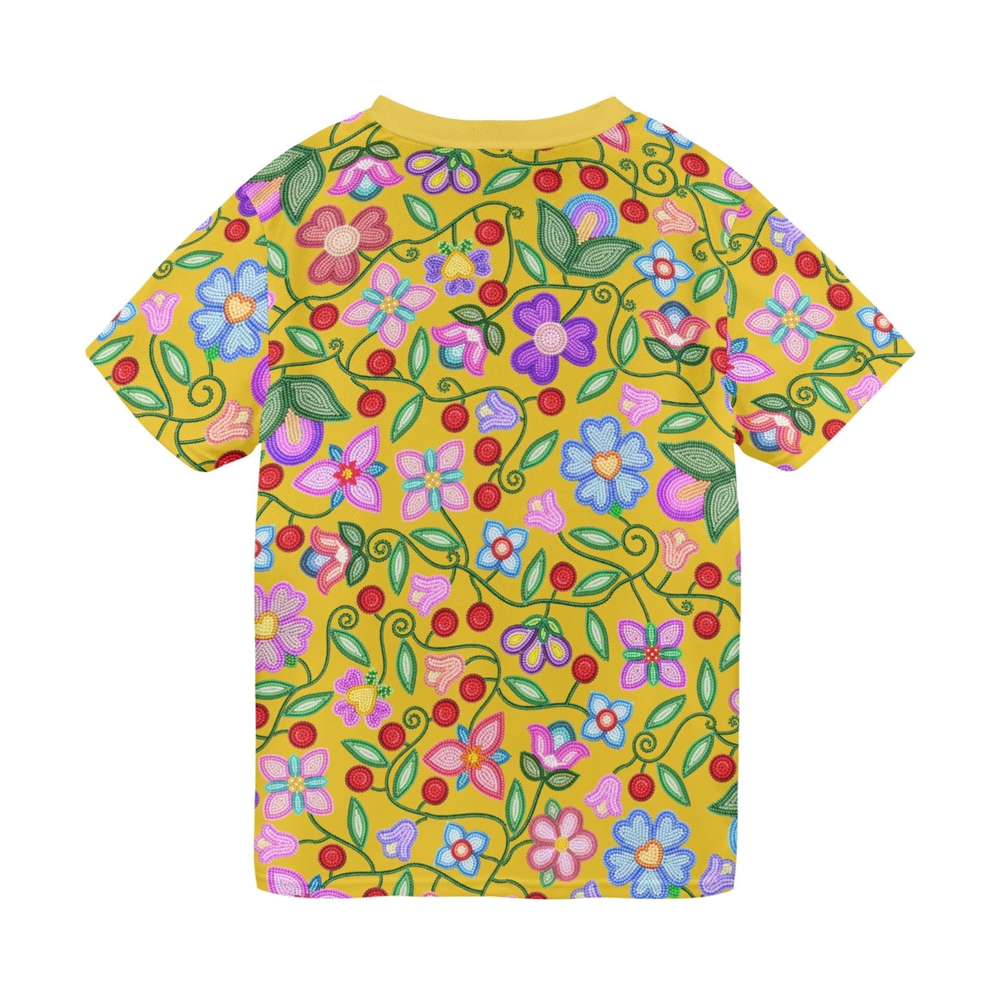 Petal Harmony Ochre T-shirt for Men