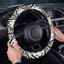 Load image into Gallery viewer, Black Rose Winter Canyon Steering Wheel Cover with Elastic Edge
