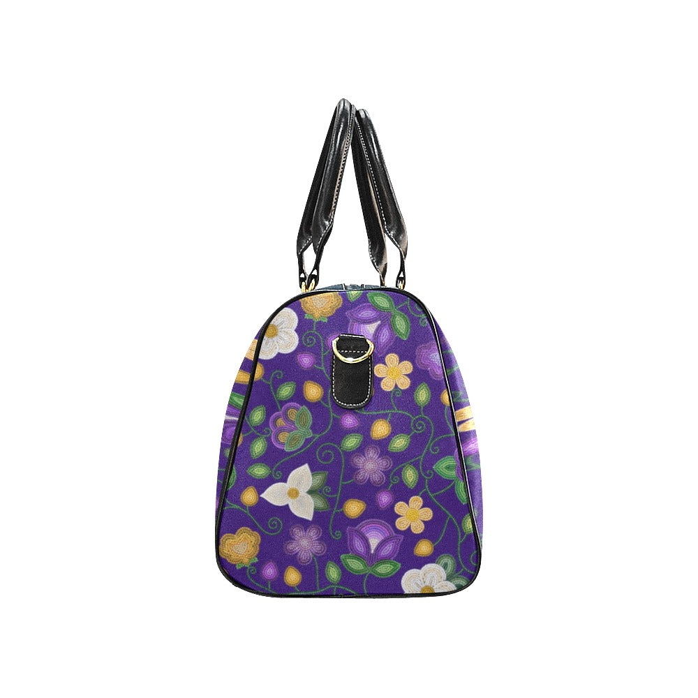 Midnight Moss Bloom Aubergine Small Travel Bag