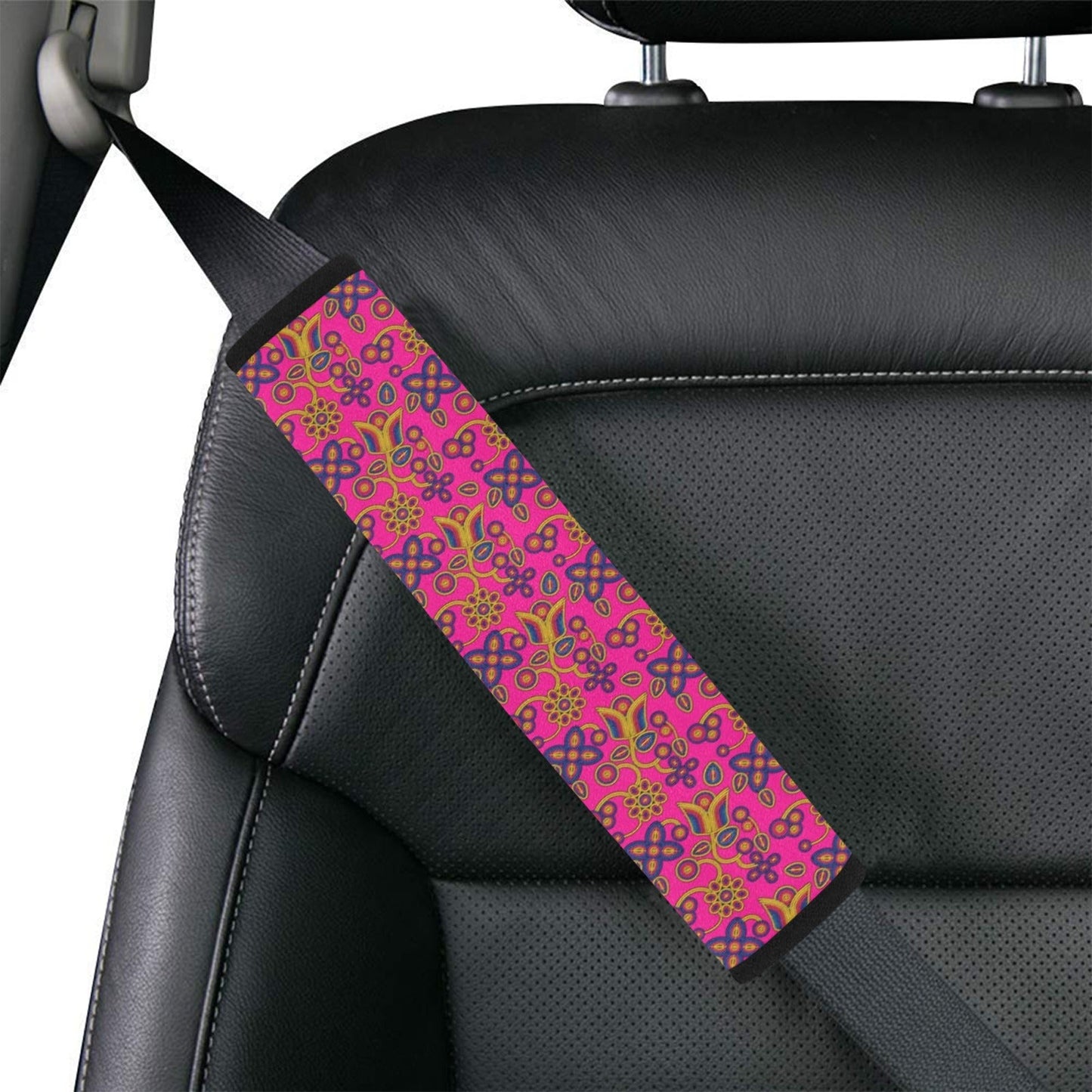 Rainbow Tomorrow Tulip Car Seat Belt Cover