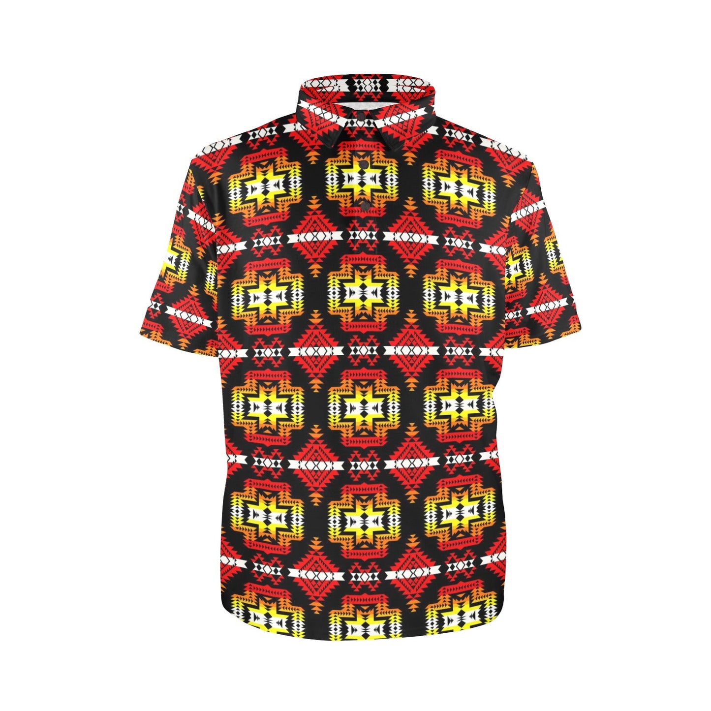 Pretty Blanket Fire Polo Shirt