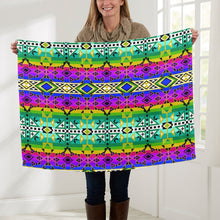 Load image into Gallery viewer, After the Northwest Rain Baby Blanket 30&quot;x40&quot; Baby Blanket 30&quot;x40&quot; e-joyer 
