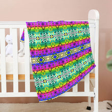 Load image into Gallery viewer, After the Northwest Rain Baby Blanket 30&quot;x40&quot; Baby Blanket 30&quot;x40&quot; e-joyer 
