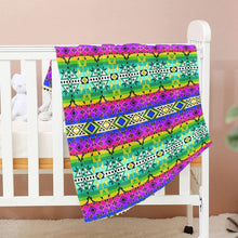 Load image into Gallery viewer, After the Northwest Rain Baby Blanket 40&quot;x50&quot; Baby Blanket 40&quot;x50&quot; e-joyer 
