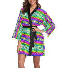 Load image into Gallery viewer, After the Northwest Rain Long Sleeve Kimono Robe Long Sleeve Kimono Robe e-joyer 
