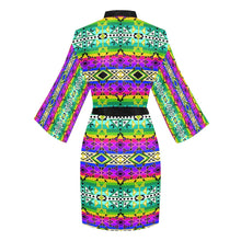 Load image into Gallery viewer, After the Northwest Rain Long Sleeve Kimono Robe Long Sleeve Kimono Robe e-joyer 
