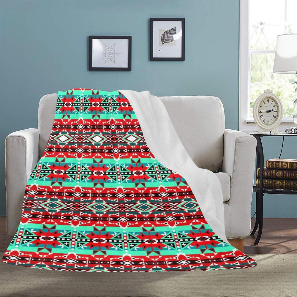 After the Southwest Rain Ultra-Soft Micro Fleece Blanket 60"x80" Ultra-Soft Blanket 60''x80'' e-joyer 