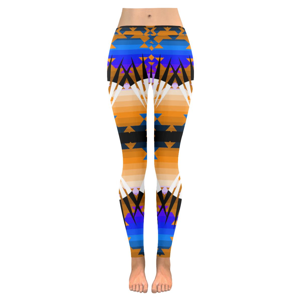 Ribbonwork Bustles Low Rise Leggings