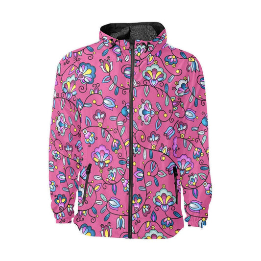 Autumn Bundle Blessing Pink Men's Windbreaker