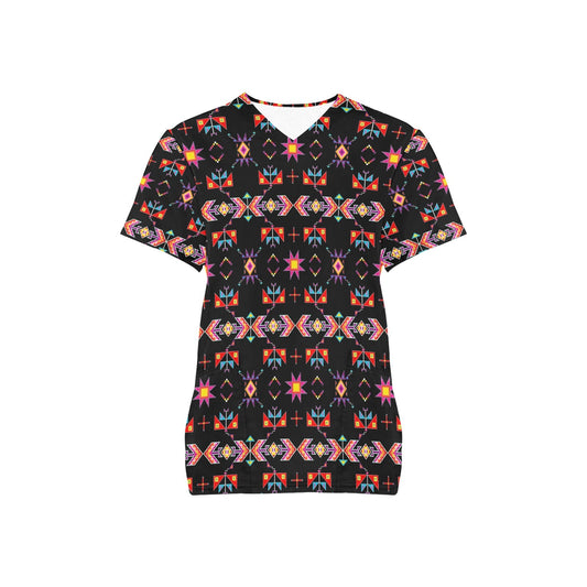 Scattered Generations Scrub Top