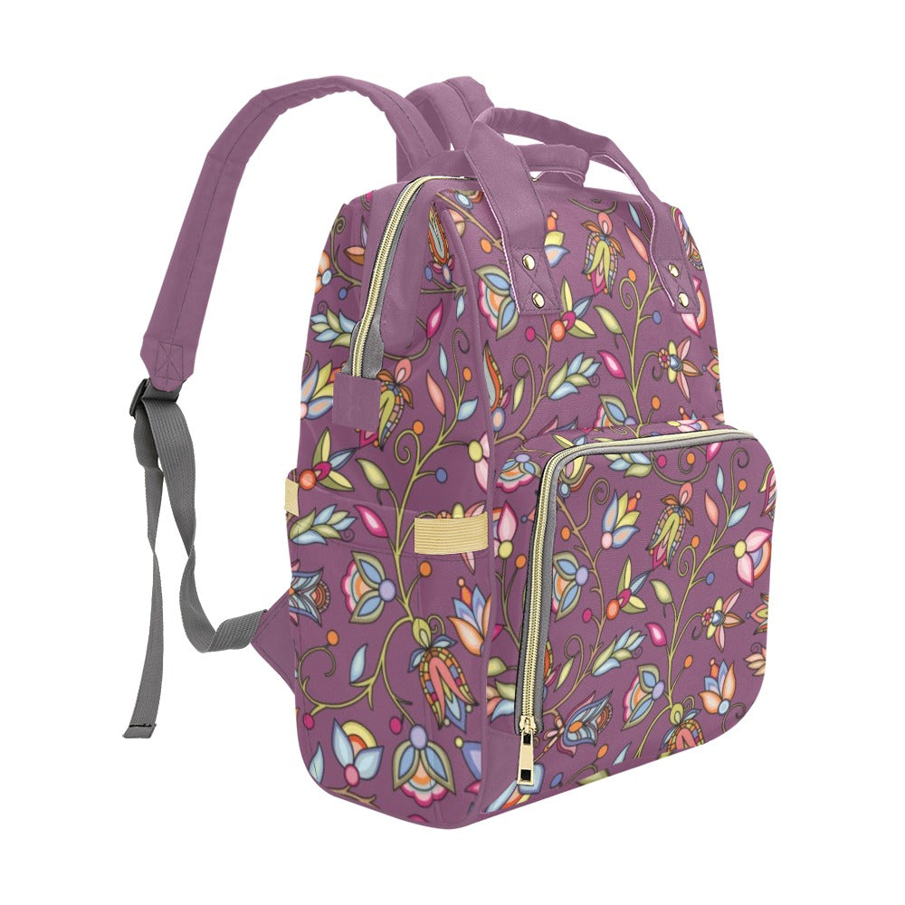 Buffalo Bloom Blush Multi-Function Diaper Backpack
