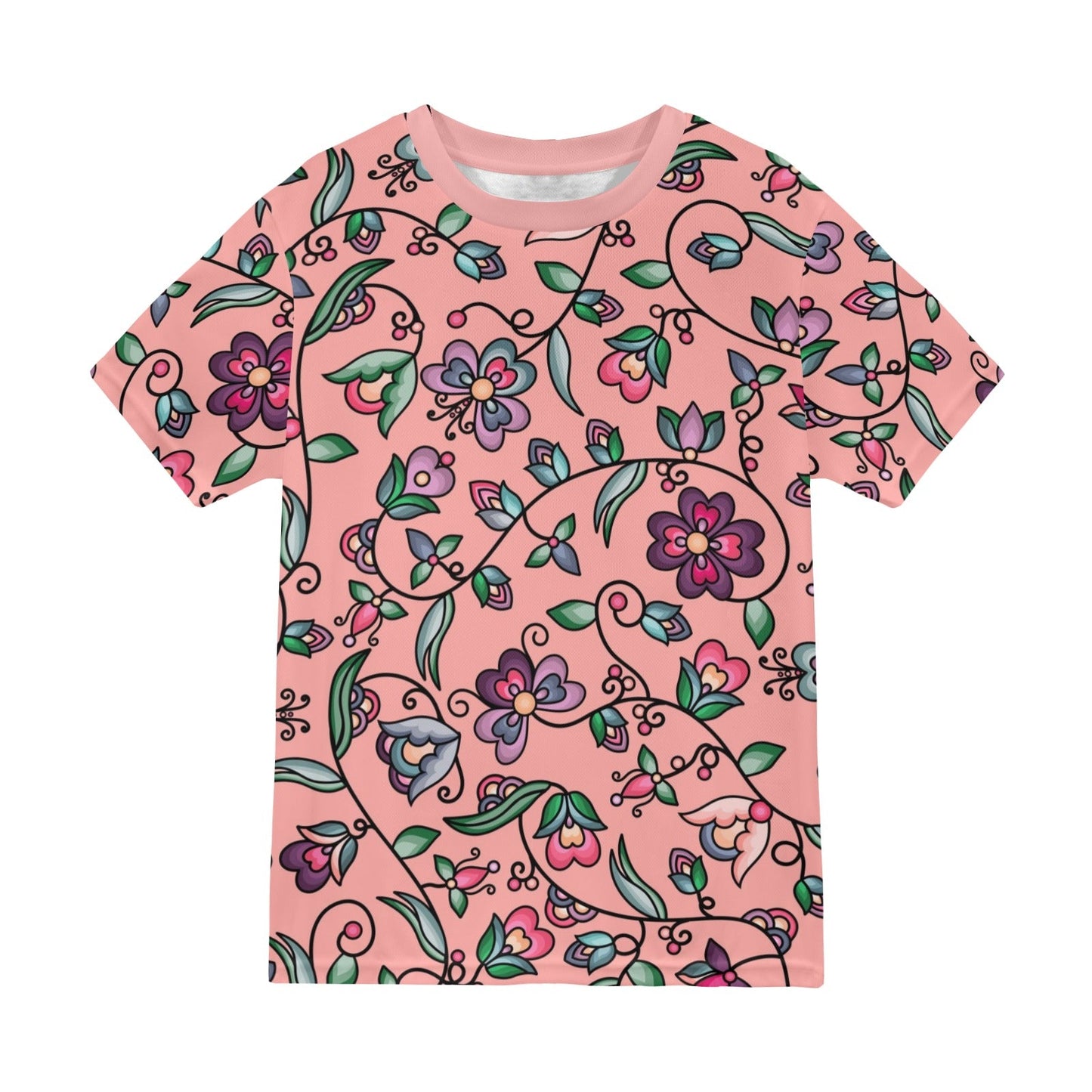 Amber Evening Garland Peach T-shirt for Men