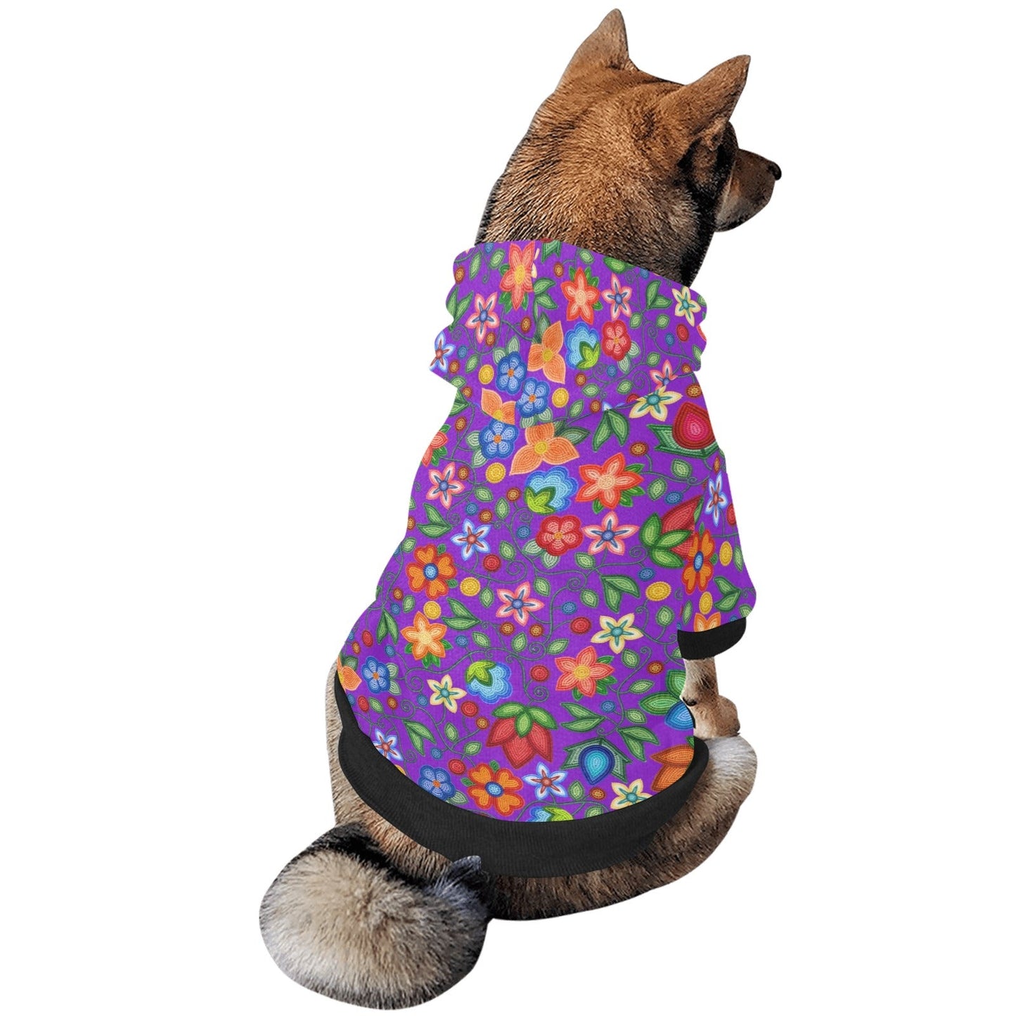 Morning Harmony Purple Pet Hoodie